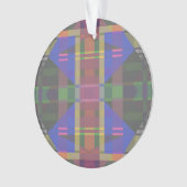 Pastel Rainbow Colorful Geometric Ornament (Vorderseite)