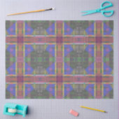 Pastel Rainbow Colorful Geometric Seidenpapier (Basteln)