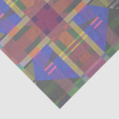 Pastel Rainbow Colorful Geometric Seidenpapier (Ausschnitt)