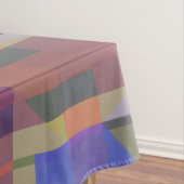 Pastel Rainbow Colorful Geometric Tischdecke (Beispiel)