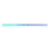 Pastel Rainbow Colors Abstrakt Blur Gradient Ombre Satinband (Vorderseite)
