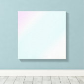 PASTEL RAINBOW FARBIGE GRADIENSTLEISTUNGEN HINTERG LEINWANDDRUCK (Insitu (Holzboden))