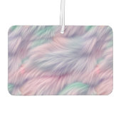 Pastel Rainbow Fur Autolufterfrischer (Rückseite)