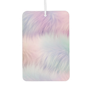Pastel Rainbow Fur Autolufterfrischer
