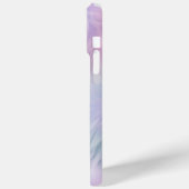 Pastel Rainbow Fur Case-Mate iPhone Hülle (Rückseite / Links)