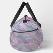 Pastel Rainbow Fur Duffle Bag (Rechts)