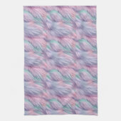 Pastel Rainbow Fur Geschirrtuch (Vertikal)