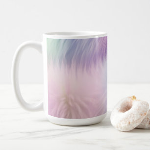 Pastel Rainbow Fur Kaffeetasse