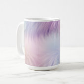 Pastel Rainbow Fur Kaffeetasse (Vorderseite Links)