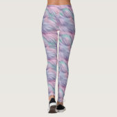 Pastel Rainbow Fur Leggings (Rückseite)