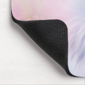 Pastel Rainbow Fur Mousepad (Ecke)
