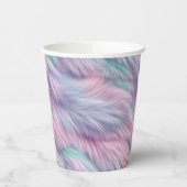 Pastel Rainbow Fur Pappbecher (Links)