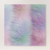 Pastel Rainbow Fur Puzzle (Horizontal)