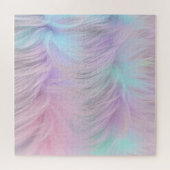 Pastel Rainbow Fur Puzzle (Horizontal)