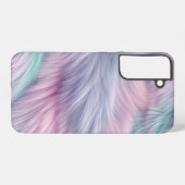 Pastel Rainbow Fur Samsung Galaxy Hülle (Rückseite (Horizontal))