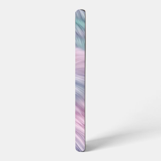 Pastel Rainbow Fur Samsung Galaxy Hülle (Linke Seite)