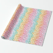 Pastel Rainbow Geschenkpapier (Ungerollt)