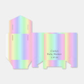Pastel Rainbow Geschenkschachtel (Ungefaltet)