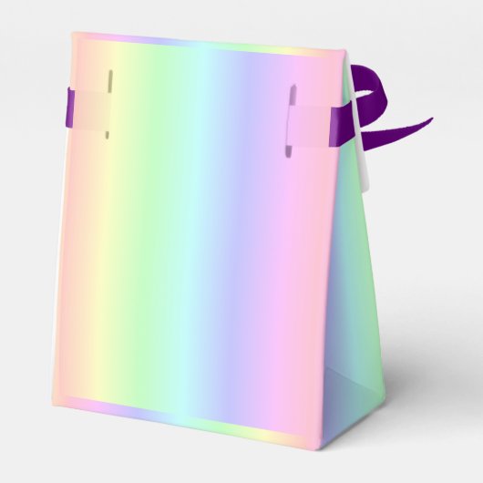 Pastel Rainbow Geschenkschachtel (Rückseite)