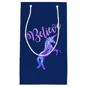Pastel Rainbow Glauben Unicorn Kleine Geschenktüte