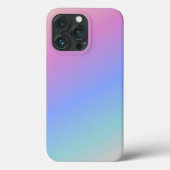 Pastel Rainbow Gradient Case-Mate iPhone Hülle (Rückseite)