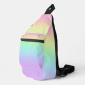 Pastel Rainbow Gradient Crossbody Bag (Rechte Ecke)