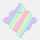 Pastel Rainbow Gradient Geburtstag Vielen Dank Geschenkschachtel (Ungefaltet)