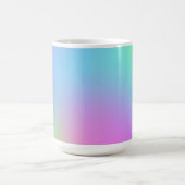 Pastel Rainbow Gradient Kaffeetasse (Mittel)