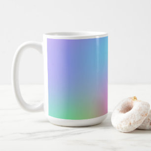 Pastel Rainbow Gradient Kaffeetasse