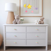 Pastel Rainbow Gradient Ombre Keramikknauf