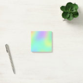Pastel Rainbow Gradient Postit Notes Post-it Klebezettel (Büro)