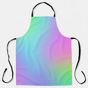 Pastel Rainbow Gradient Schürze