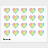 Pastel Rainbow Gradient Sticker (Blatt)