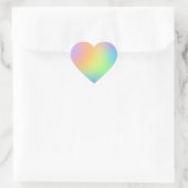 Pastel Rainbow Gradient Sticker (Tasche)