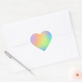 Pastel Rainbow Gradient Sticker (Umschlag)