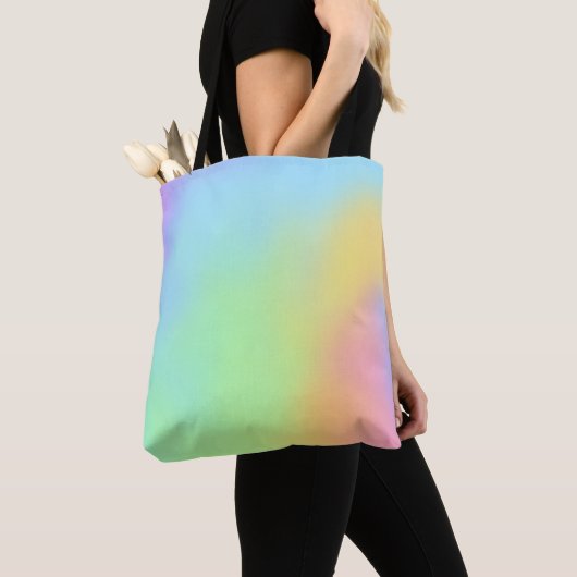 Pastel Rainbow Gradient Tote Bag Tasche (Von Nahem)