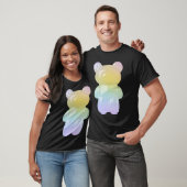 Pastel Rainbow Gummy Bear Candy T-Shirt (Unisex)