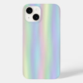 Pastel Rainbow Holographic | Benutzerdefinierter T Case-Mate iPhone Hülle (Rückseite)
