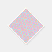 Pastel Rainbow Honeycomb Hexagon Découpage Napkins Serviette (Ecke)