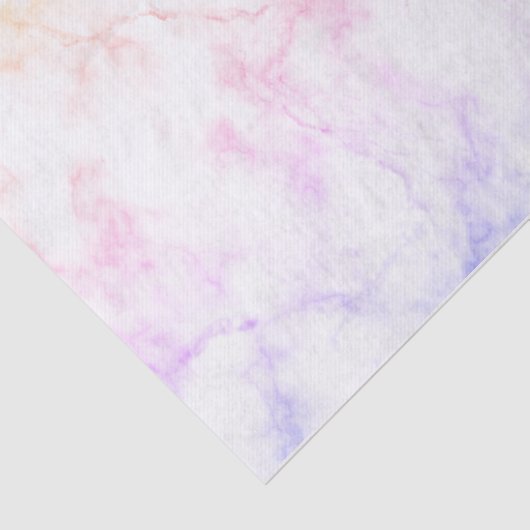 Pastel-Rainbow-Imitat Marmor Seidenpapier (Ausschnitt)