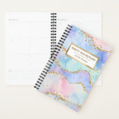 Pastel Rainbow Imitats Sequin Gold Glitzer Agate Planer (Anzeige)