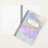 Pastel Rainbow Imitats Sequin Gold Glitzer Agate Planer (Anzeige)