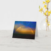 Pastel Rainbow Karte (Gelbe Blume)