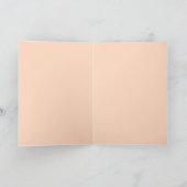 Pastel Rainbow Kids Eid Mubarak Eid Folgekarte Ankündigung (Innenseite)