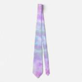 Pastel Rainbow Krawatte-Dye Aquarellmalerei Krawatte (Vorderseite)