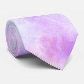 Pastel Rainbow Krawatte-Dye Aquarellmalerei Krawatte (Gerollt)