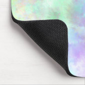 Pastel Rainbow Krawatte-Dye Aquarellmalerei Mousepad (Ecke)