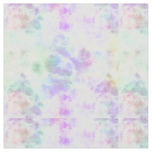Pastel Rainbow Krawatte-Dye Aquarellmalerei Stoff (Nahaufnahme)