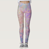 Pastel Rainbow Krawatte-Dye, Frühjahr Sommer Leggings (Vorderseite)