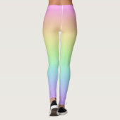 Pastel Rainbow Leggings (Rückseite)